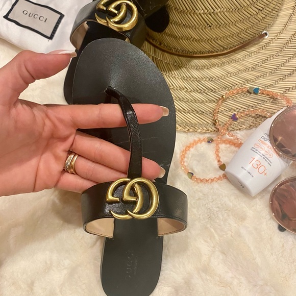 Gucci sandals, only worn three times - Picture 7 of 13